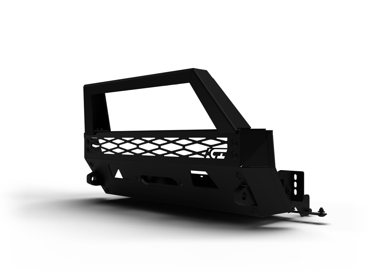 ICI AL-FBM71TYN-RT 2014-2023 Alumilite Toyota 4Runner Front Winch Bumper - BumperStock