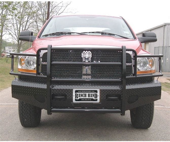 2006 Dodge Ram 2500 Ranch Hand Bumpers Ranch Hand FSD061BL1 2006-2009 Dodge Ram 2500/3500 Summit Front Bumper