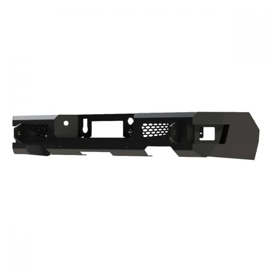 Ranch Hand MBC19HBMSL 2019-2021 Chevy Silverado 1500 Midnight Rear Bumper - BumperStock