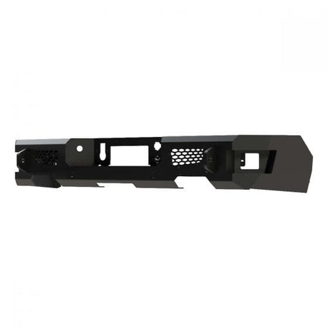 Ranch Hand MBC19HBMSL 2019-2021 Chevy Silverado 1500 Midnight Rear Bumper - BumperStock