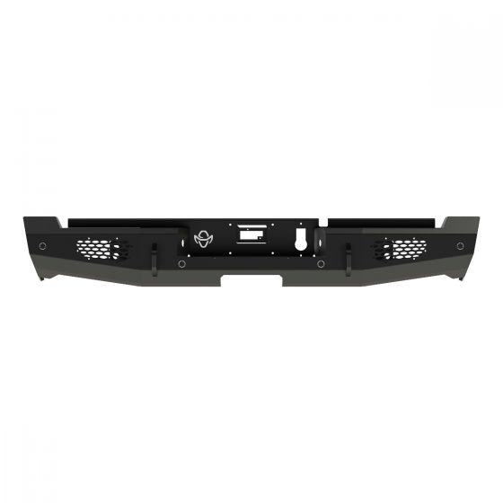 Ranch Hand MBD19HBMSL 2019-2024 Ram 1500 Midnight Rear Bumper with Side Exhaust - BumperStock