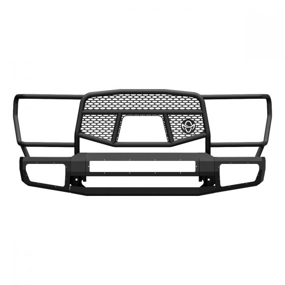 Ranch Hand MFF21HBM1 2021-2023 Ford F150 Midnight Front Bumper with Grille Guard - BumperStock