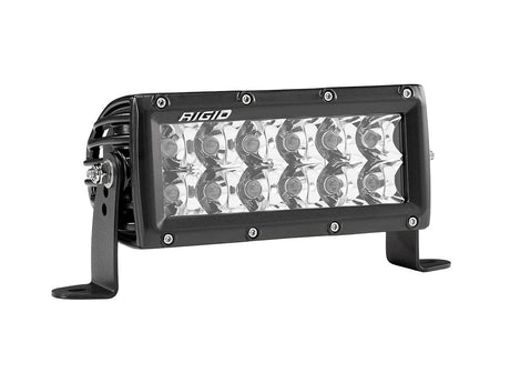 Rigid 106213 E-Series PRO 6 Inch Spot Black Light Bar - BumperStock