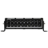 Rigid 110213BLK E-Series PRO 10 Inch Spot Midnight Light Bar - BumperStock