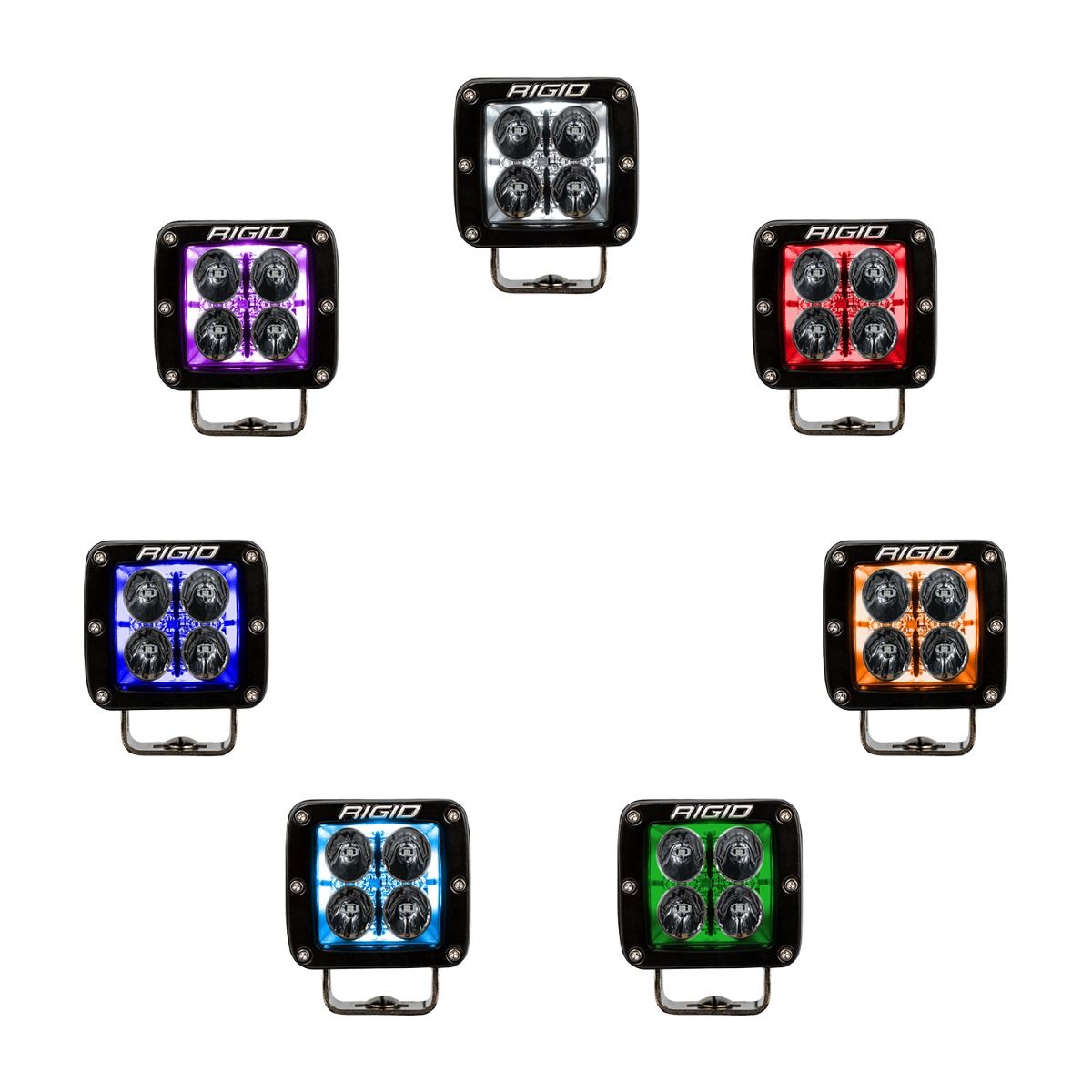 Rigid 202053 Radiance+ Pod RGBW Pair - BumperStock