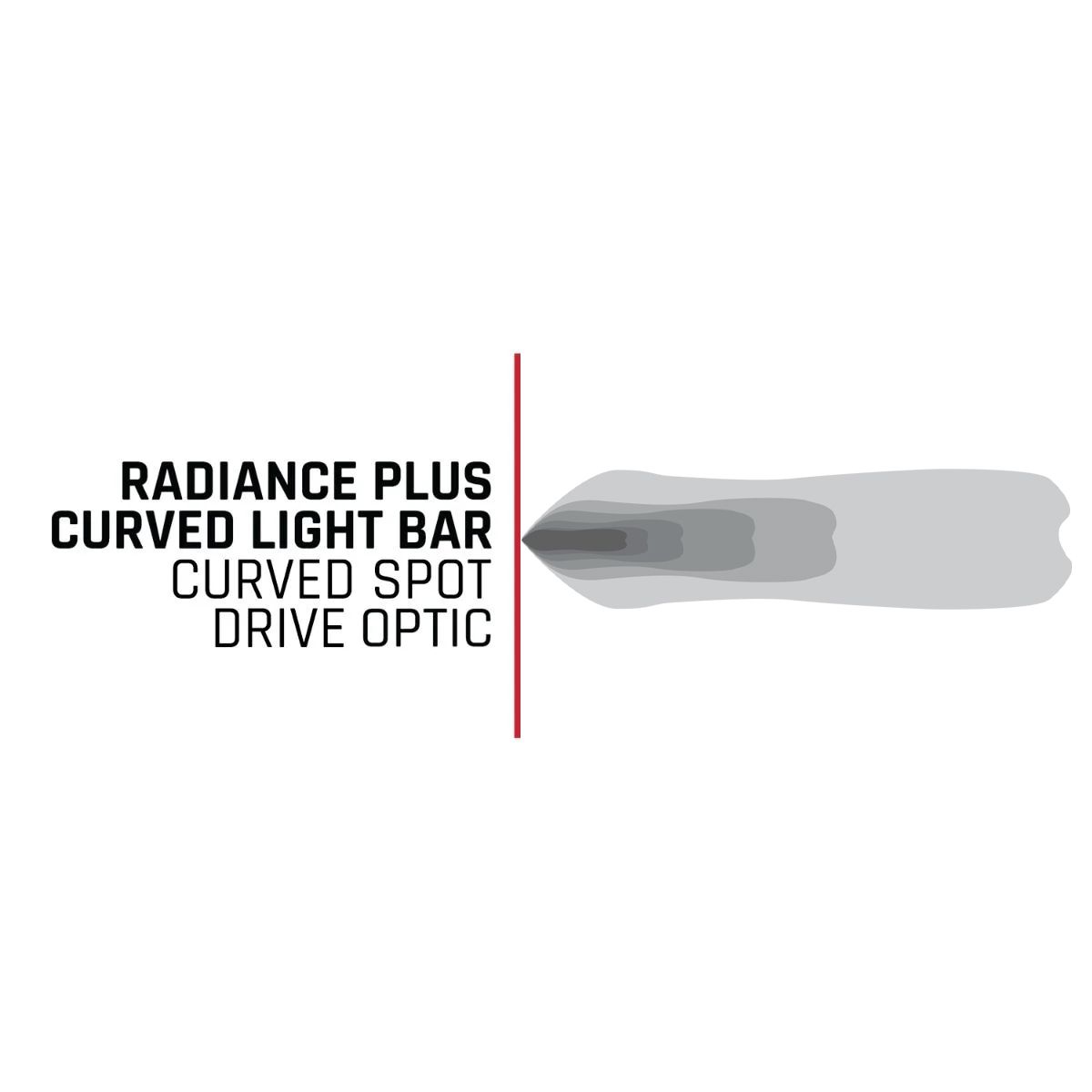 Rigid 350053 Radiance+ Curved 50 Inch RGBW Light Bar - BumperStock