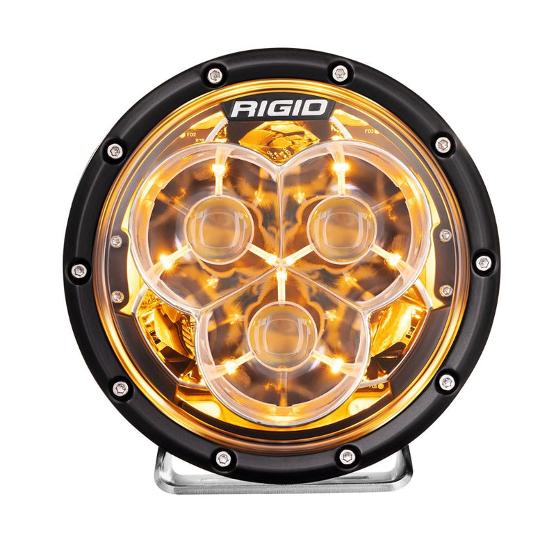 Rigid 36211 360-Series 6 Inch Laser with Precision Spot Optics and Amber Backlight - BumperStock