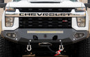 Road Armor Evolution 3202EF0B 2020-2023 Chevy Silverado 2500/3500 HD Base Front Winch Bumper - BumperStock