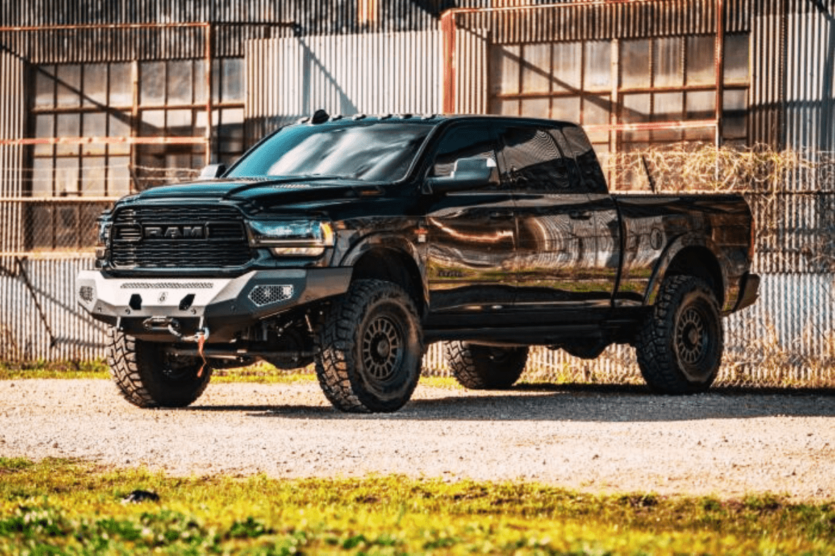 Road Armor Evolution 4192EF0B 2019-2023 Ram 2500/3500 Base Front Winch Bumper - BumperStock
