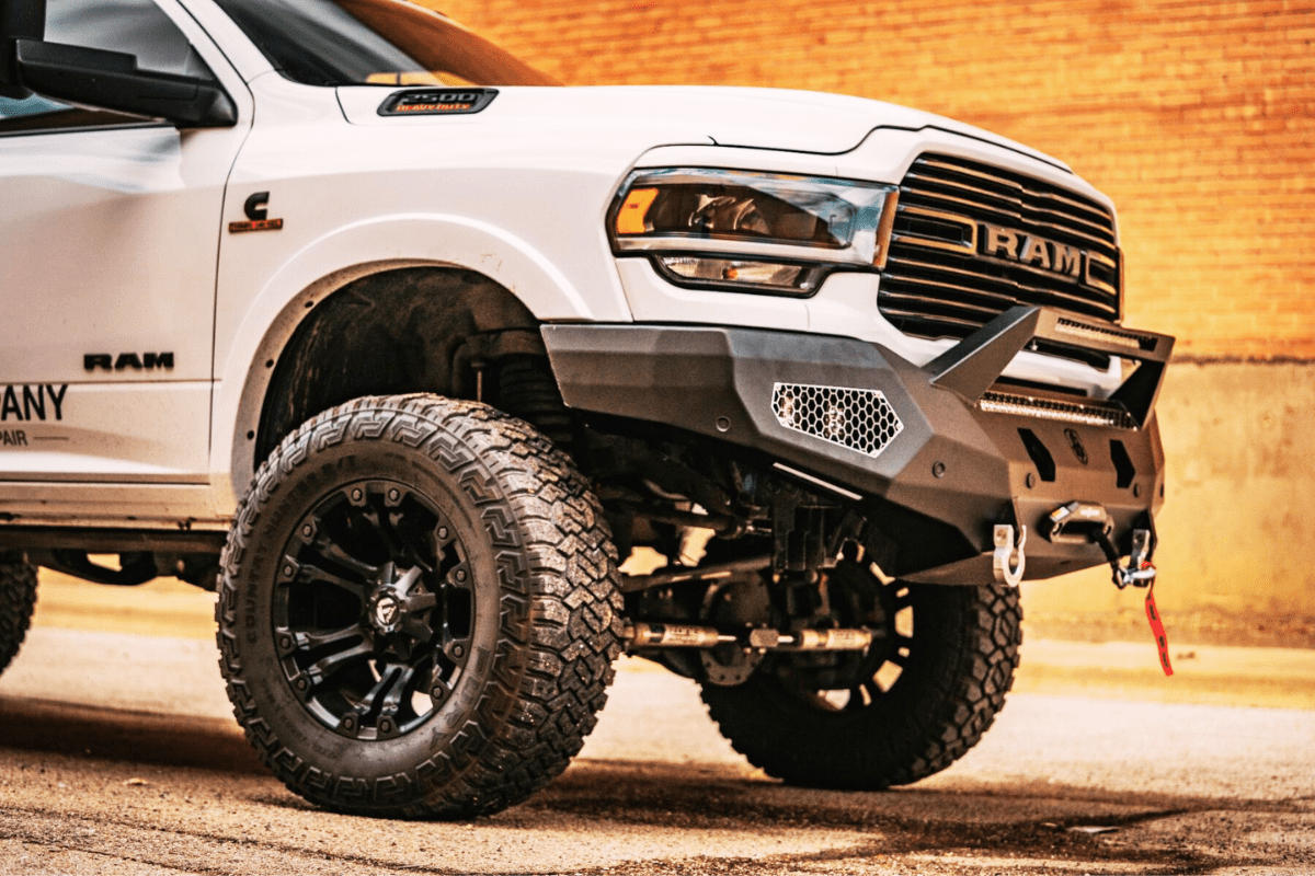 Road Armor Evolution 4192EF3B 2019-2023 Ram 2500/3500 Sheet Metal Pre Runner Front Winch Bumper - BumperStock