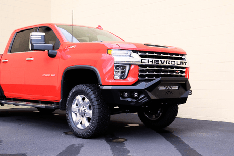 Road Armor Spartan 3202XF0B 2020-2023 Chevy Silverado 2500/3500 HD Non-Winch Front Bumper - BumperStock