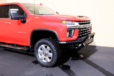Road Armor Spartan 3202XF0B 2020-2023 Chevy Silverado 2500/3500 HD Non-Winch Front Bumper - BumperStock
