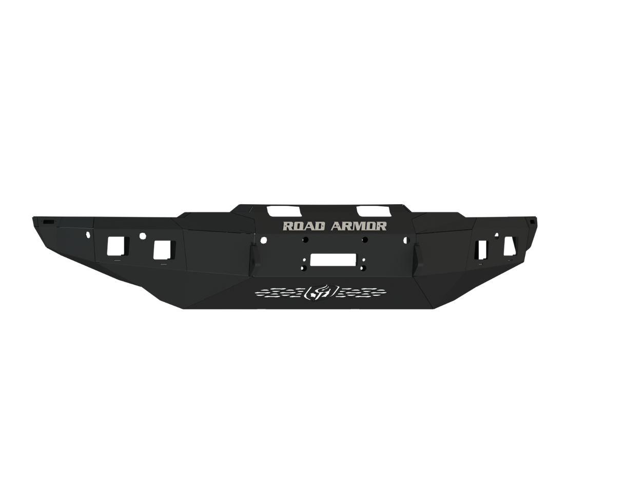 Road Armor Stealth 2021-2023 Ram TRX 4211F0B Base Winch Front Bumper - BumperStock