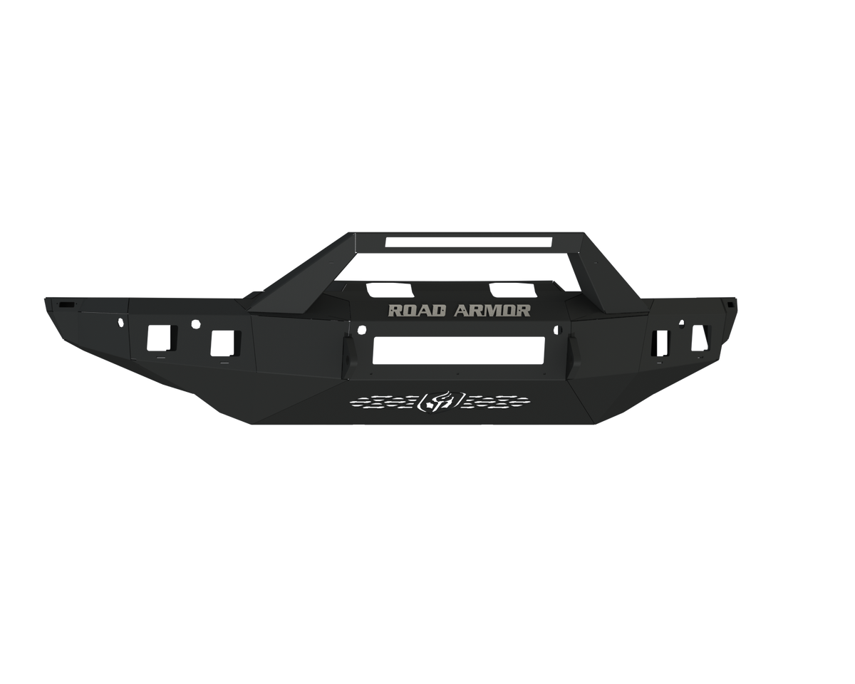 Road Armor Stealth 2021-2023 Ram TRX 4211F3B-NW Front Non-Winch Bumper with Sheet Metal Pre-Runner - BumperStock