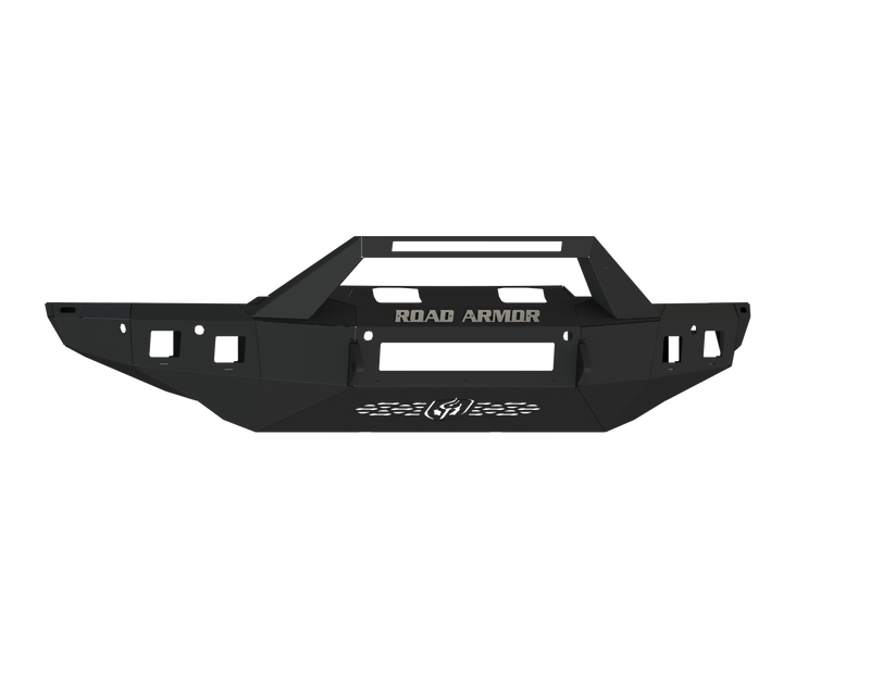 Road Armor Stealth 2021-2023 Ram TRX 4211F3B-NW Front Non-Winch Bumper with Sheet Metal Pre-Runner - BumperStock