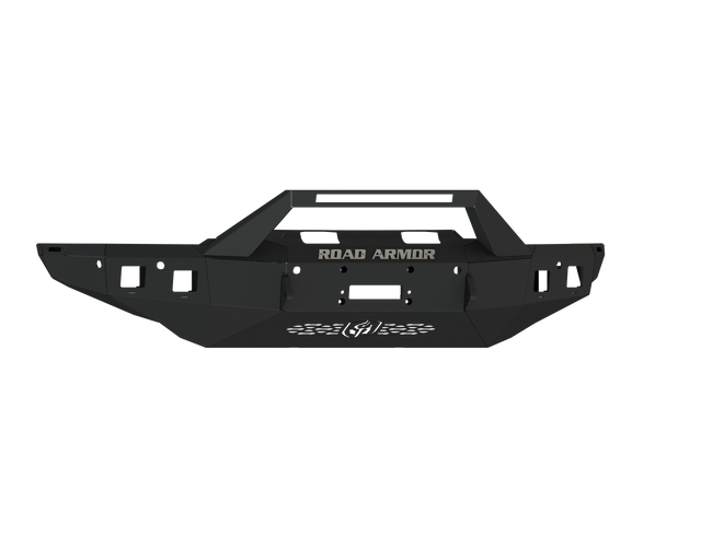 Road Armor Stealth 2021-2024 Ram TRX 4211F3B Front Winch Bumper with Sheet Metal Pre-runner - BumperStock