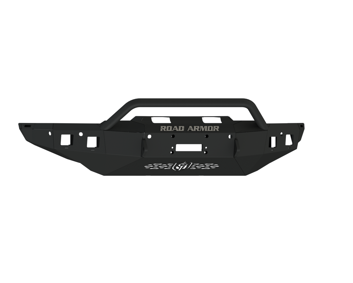 Road Armor Stealth 2021-2023 Ram TRX 4211F4B Front Winch Bumper with Pre-Runner - BumperStock