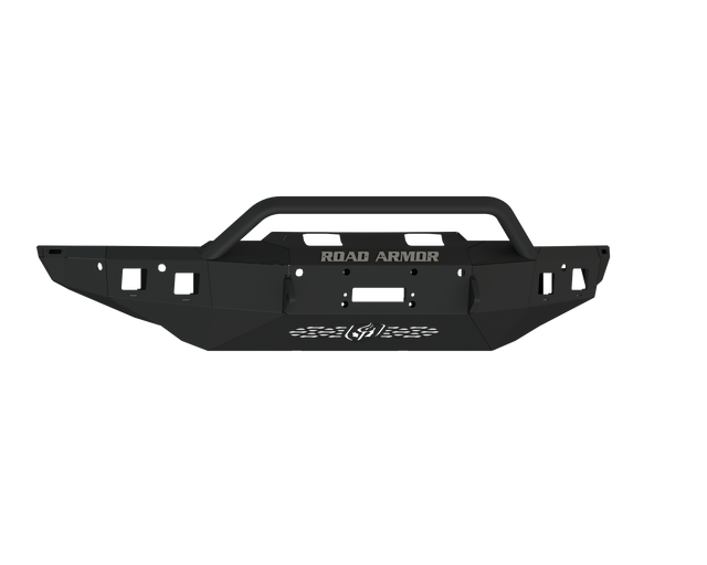 Road Armor Stealth 2021-2023 Ram TRX 4211F4B Front Winch Bumper with Pre-Runner - BumperStock