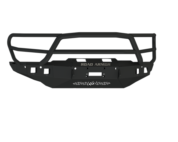 Road Armor Stealth 2021-2023 Ram TRX 4211F5B Front Winch Bumper Lonestar Guard - BumperStock