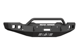 Road Armor Stealth 2202F4B 2020-2023 GMC Sierra 2500/3500 Winch Front Bumper with Pre-Runner Guard and Square Light Cutouts - BumperStock