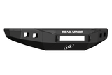 Road Armor Stealth 3194F0B-NW 2019-2022 Chevy Silverado 4500/5500/6500 HD Non-Winch Front Bumper with Square Light Cutouts - BumperStock