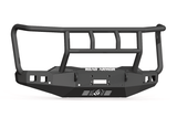 Road Armor Stealth 3202F2B 2020-2023 Chevy Silverado 2500/3500 HD Winch Front Bumper with Titan II Guard and Square Light Cutouts