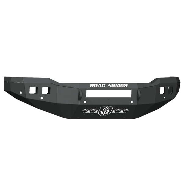 Road Armor Stealth 4192F0B-NW 2019-2023 Ram 2500/3500 Non-Winch Front Bumper with Square Light Cutouts - BumperStock