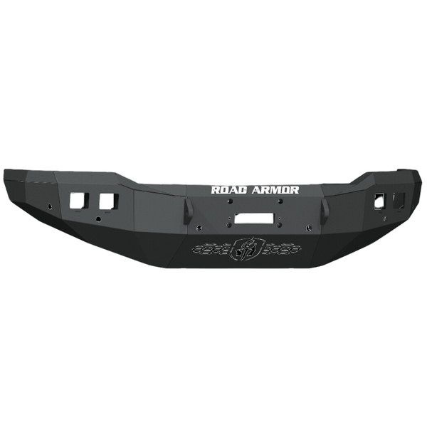 Road Armor Stealth 4192F0B 2019-2023 Ram 2500/3500 Winch Front Bumper with Square Light Cutouts - BumperStock