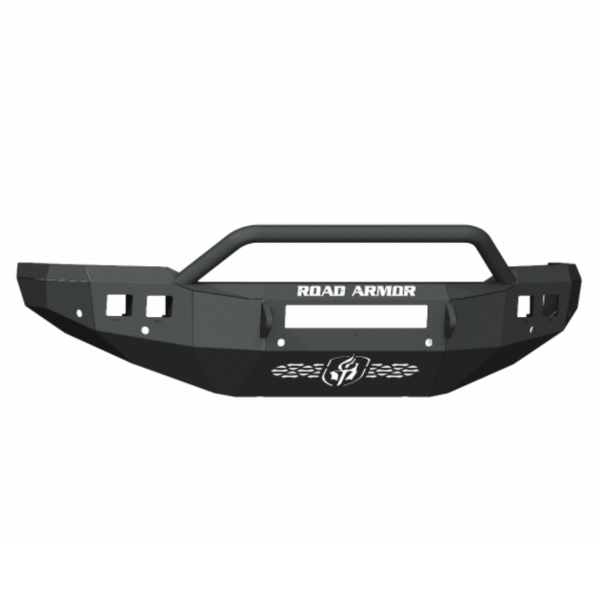 Road Armor Stealth 4192F4B-NW 2019-2023 Ram 2500/3500 Non-Winch Front Bumper with Pre-Runner Guard and Square Light Cutouts - BumperStock