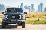 Road Armor Stealth 6211F0B 2021-2023 Ford F150 Front Winch Bumper - BumperStock