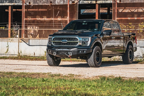 Road Armor Stealth 6211F0B 2021-2023 Ford F150 Front Winch Bumper - BumperStock