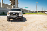 Road Armor Stealth 6211F4B 2021-2023 Ford F150 Front Winch Bumper with Pre-Runner Guard - BumperStock