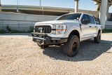 Road Armor Stealth 6211F4B 2021-2023 Ford F150 Front Winch Bumper with Pre-Runner Guard - BumperStock