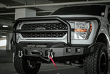 Road Armor Stealth 6211F5B 2021-2023 Ford F150 Front Winch Bumper with Lonestar Guard - BumperStock
