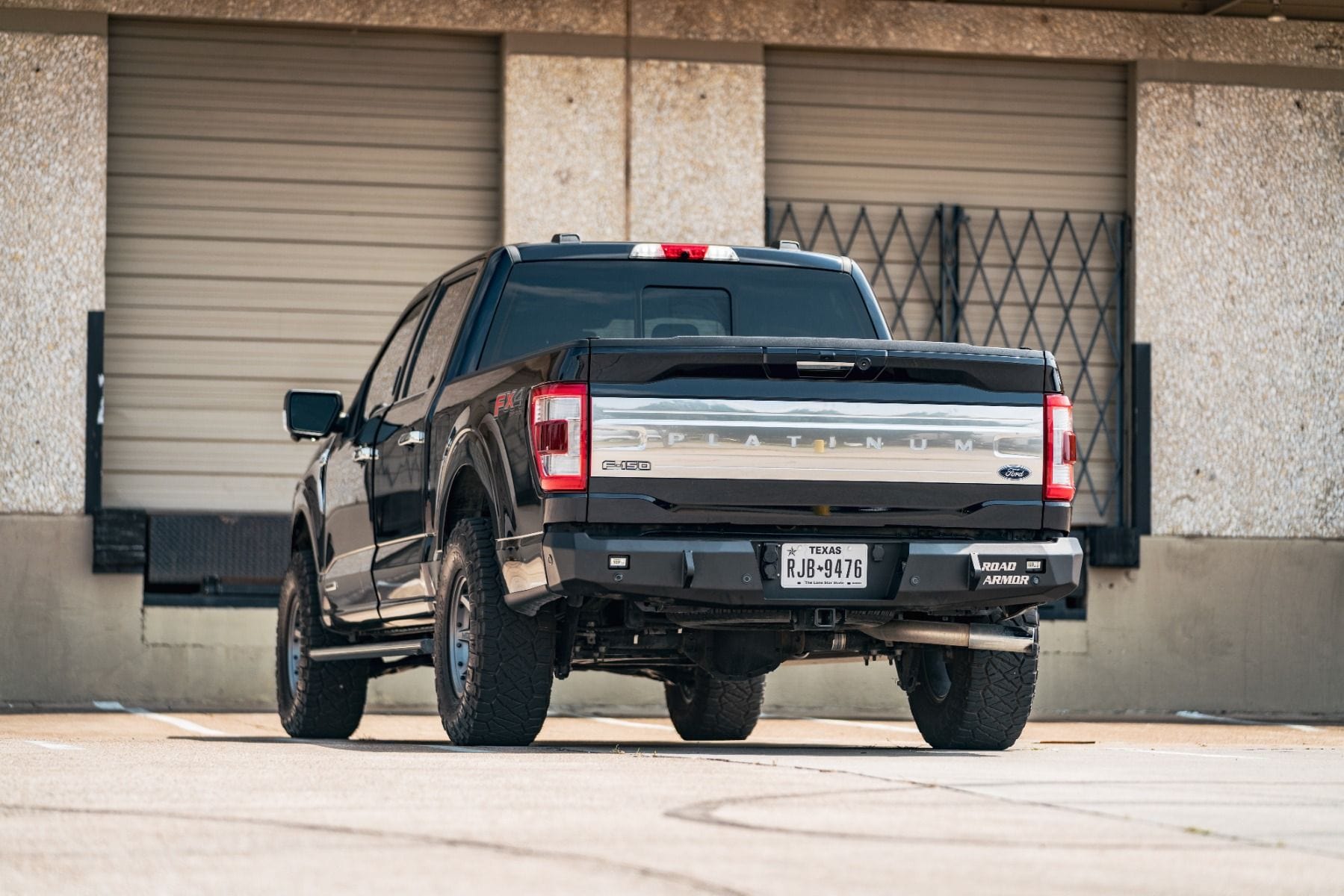 Road Armor Stealth 6211R0B 2021-2023 Ford F150 Non-Winch Rear Bumper - BumperStock