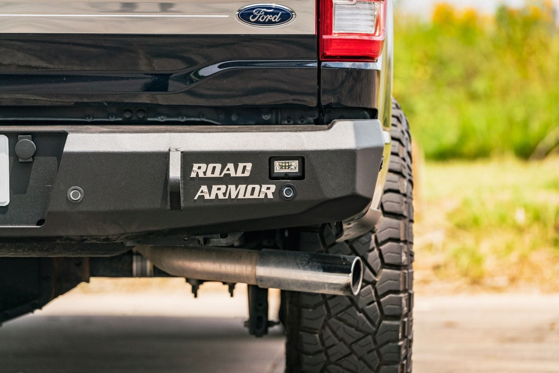 Road Armor Stealth 6211R0B 2021-2023 Ford F150 Non-Winch Rear Bumper - BumperStock