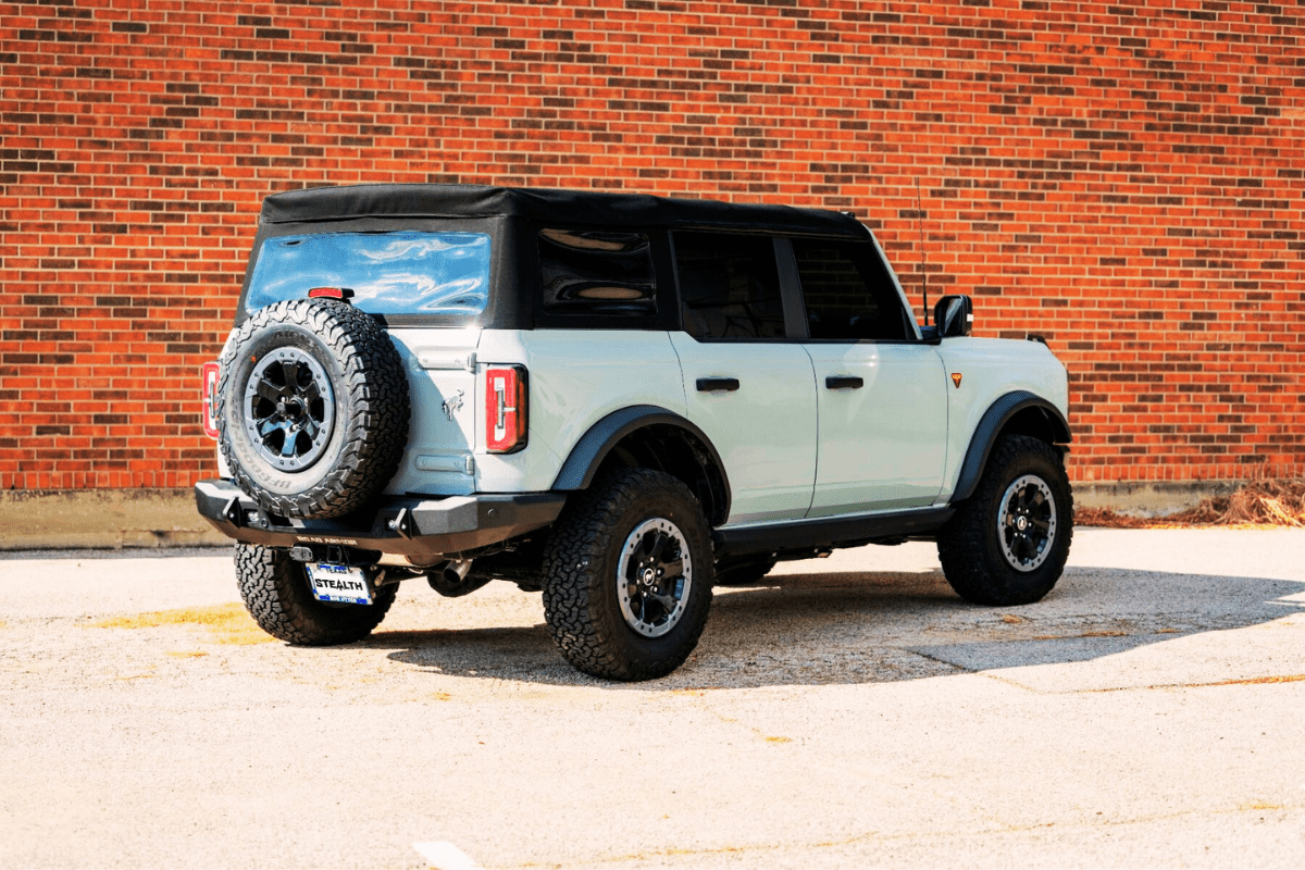 Road Armor Stealth 6213R3B 2021-2023 Ford Bronco Rear Bumper - BumperStock