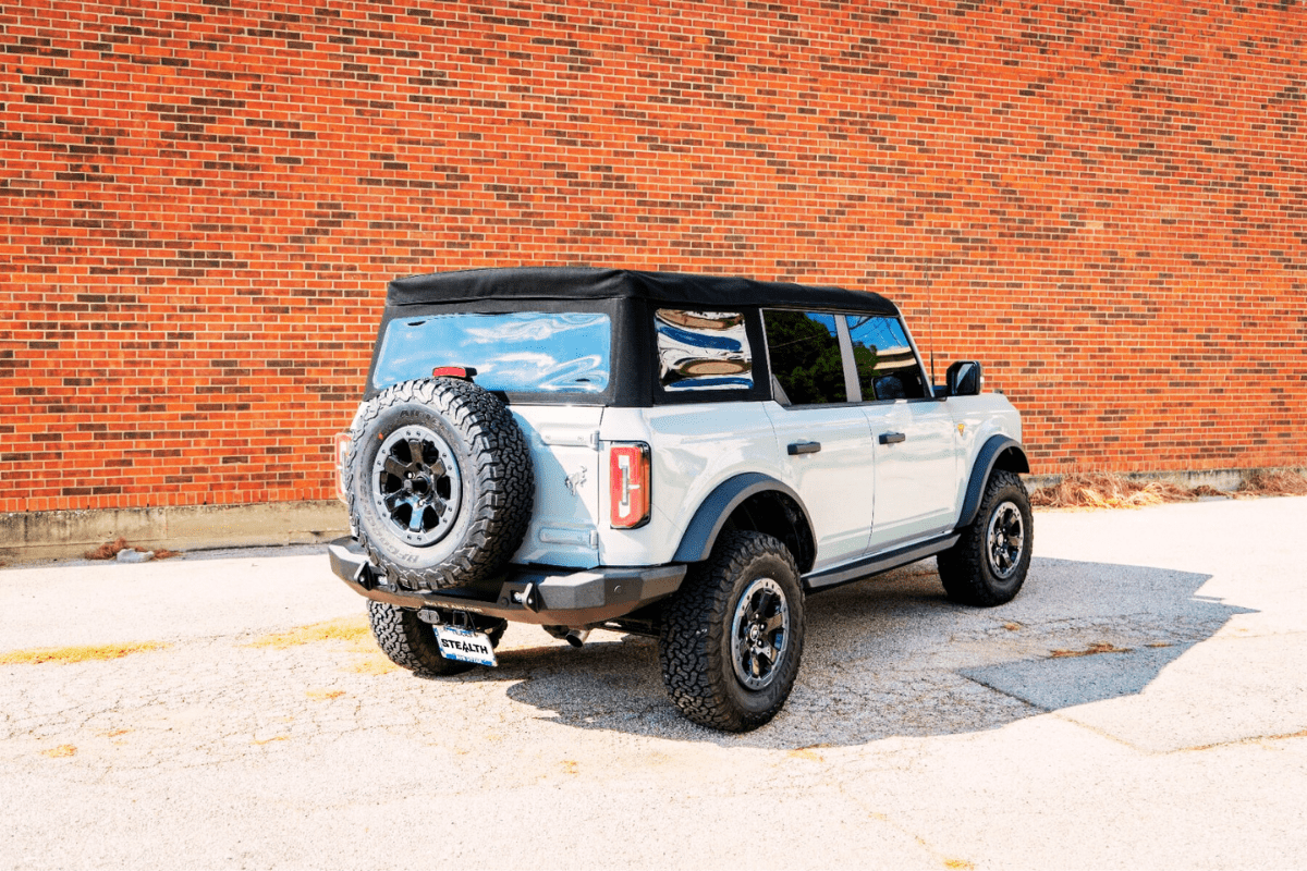 Road Armor Stealth 6213R3B 2021-2023 Ford Bronco Rear Bumper - BumperStock