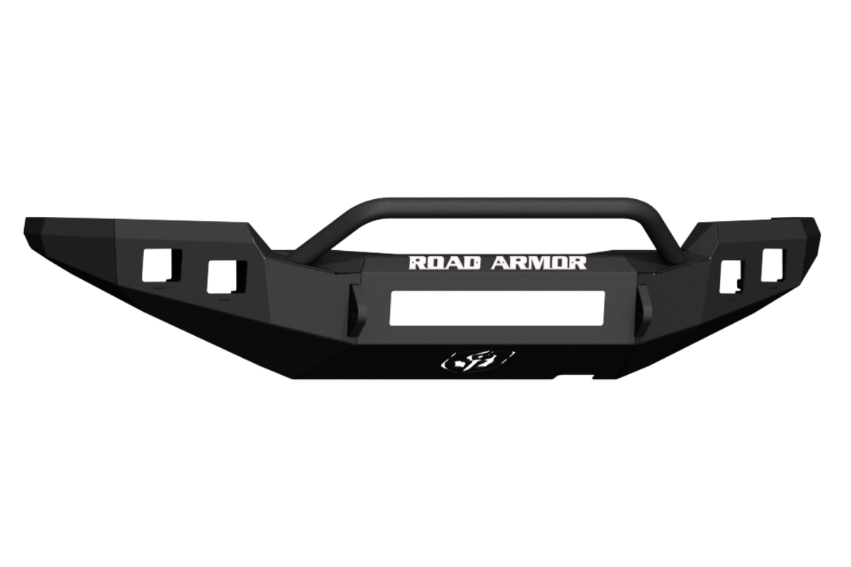 Road Armor Stealth 9161F4B-NW 2016-2023 Toyota Tacoma Front Non-Winch Pre-Runner Guard Bumper - BumperStock