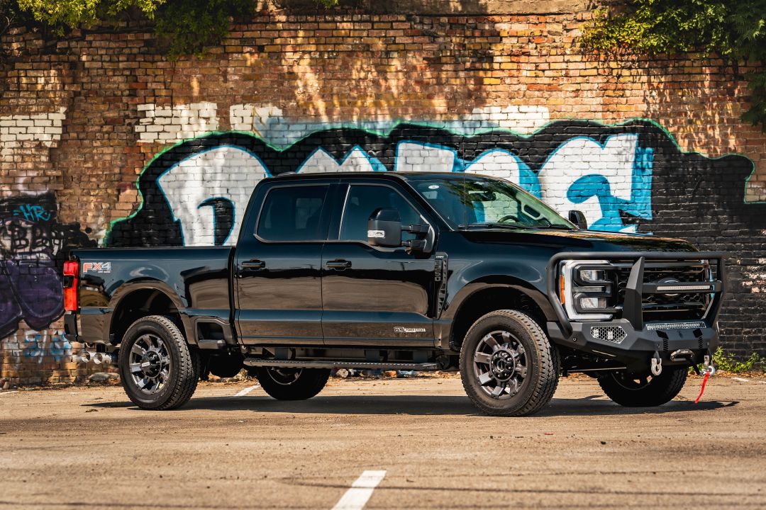 Road Armor Evolution 6232EF7B 2023–2025 Ford F250/F350 Super Duty Front Winch Bumper Reaper Guard - BumperStock