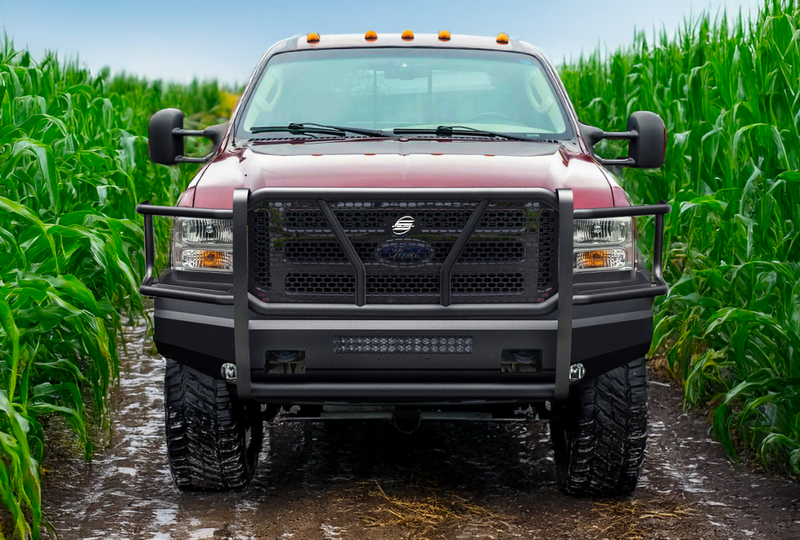 Steelcraft 60-11300 1999-2007 Ford F250/F350 Super Duty HD Elevation Front Bumper - BumperStock