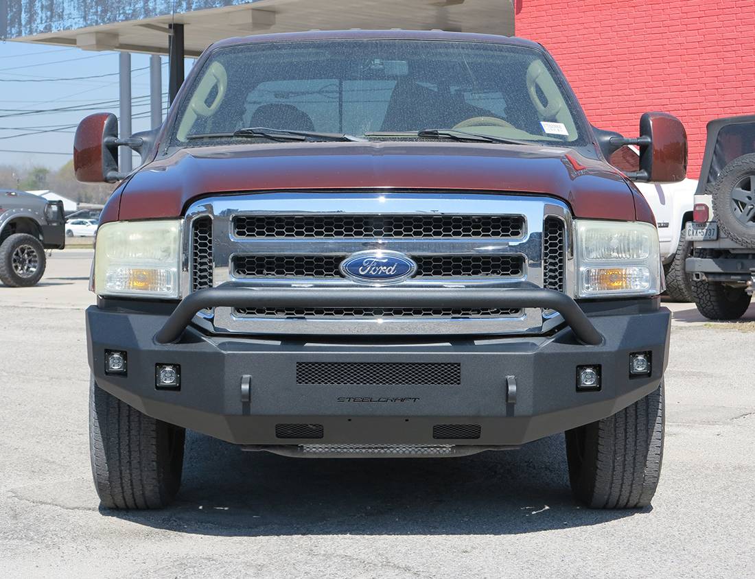Steelcraft 71-11300HP 1999-2007 Ford F250/F350 Super Duty Fortis Front Bumper - BumperStock