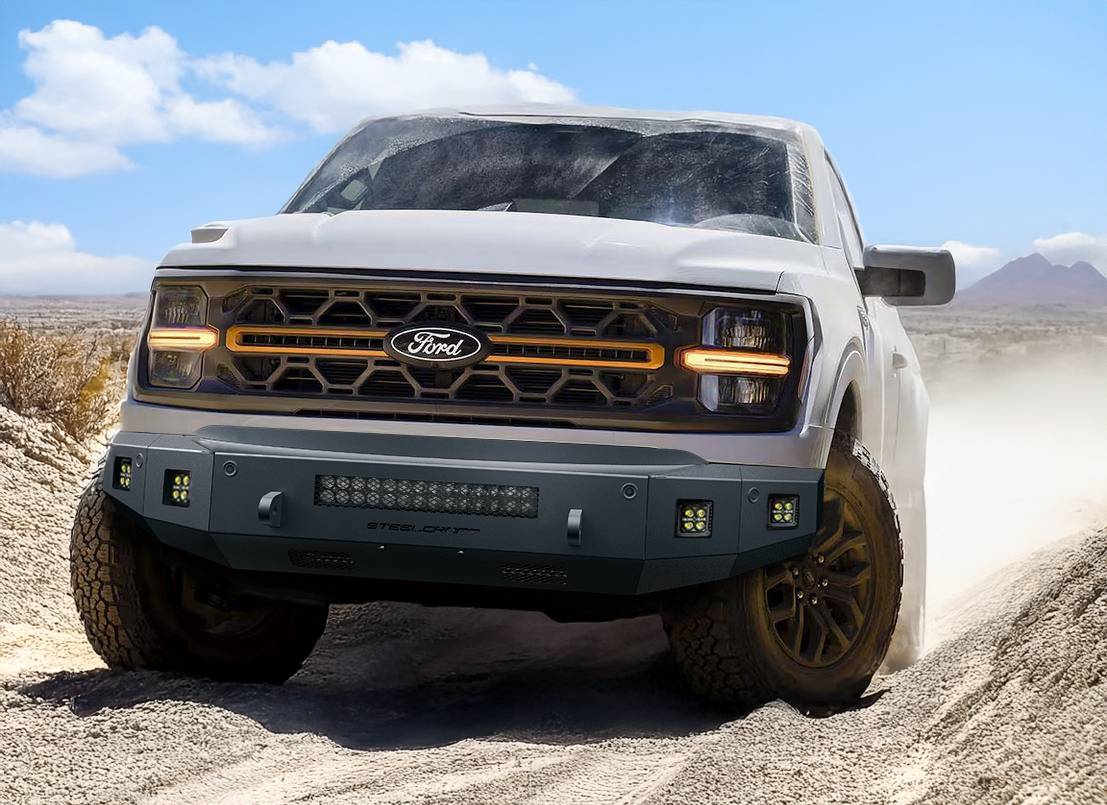 Steelcraft 71-11440 2024-2025 Ford F150 Fortis Front Bumper - BumperStock