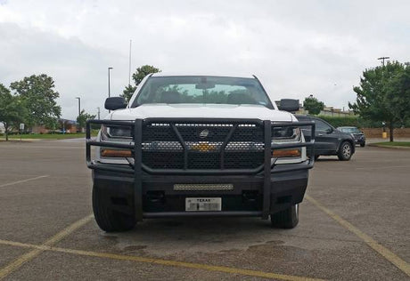 Steelcraft AL60-10420 2014-2018 Chevy Silverado 1500 HD Elevation Aluminum Front Bumper - BumperStock