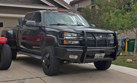 Steelcraft HD10400R 2003-2006 Chevy Silverado 2500/3500 HD Bumper Replacements Front Bumper with Receiver - BumperStock