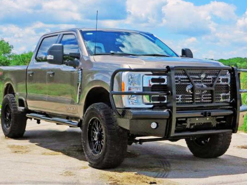 Steelcraft HD Replacement front bumper on 2023-2026 Ford F250 Super Duty - BumperStock