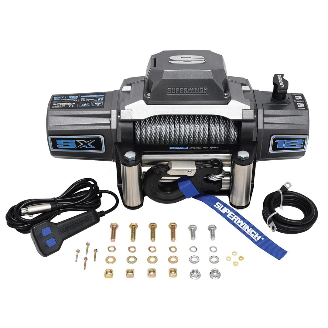 Superwinch SX12 Winch - BumperStock