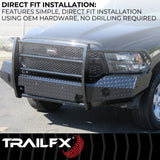 TrailFX FX3000A 2011-2016 Ford F250/F350/F450/F550 Super Duty Full Replacement Front Bumper - BumperStock