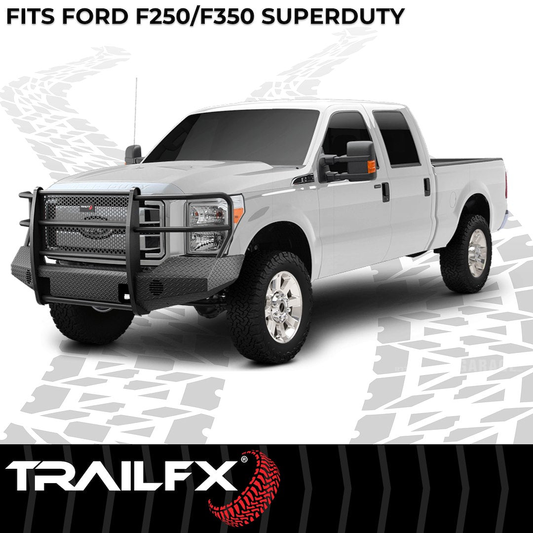 TrailFX FX3000A 2011-2016 Ford F250/F350/F450/F550 Super Duty Full Replacement Front Bumper - BumperStock