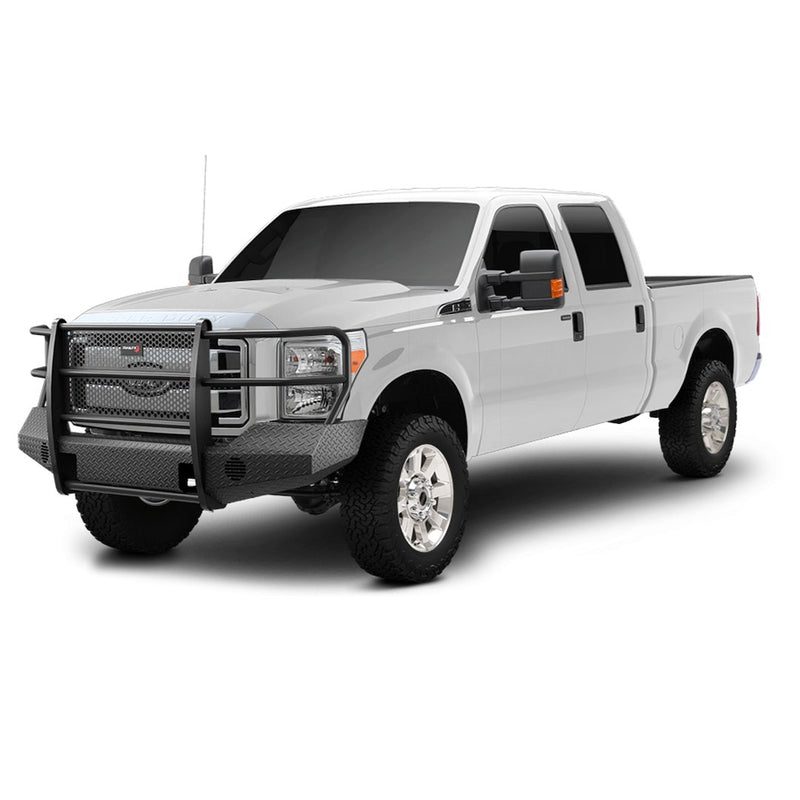 TrailFX FX3000A 2011-2016 Ford F250/F350/F450/F550 Super Duty Full Replacement Front Bumper - BumperStock